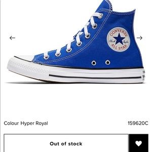 HIGH TOP ROYAL BLUE CONVERSE